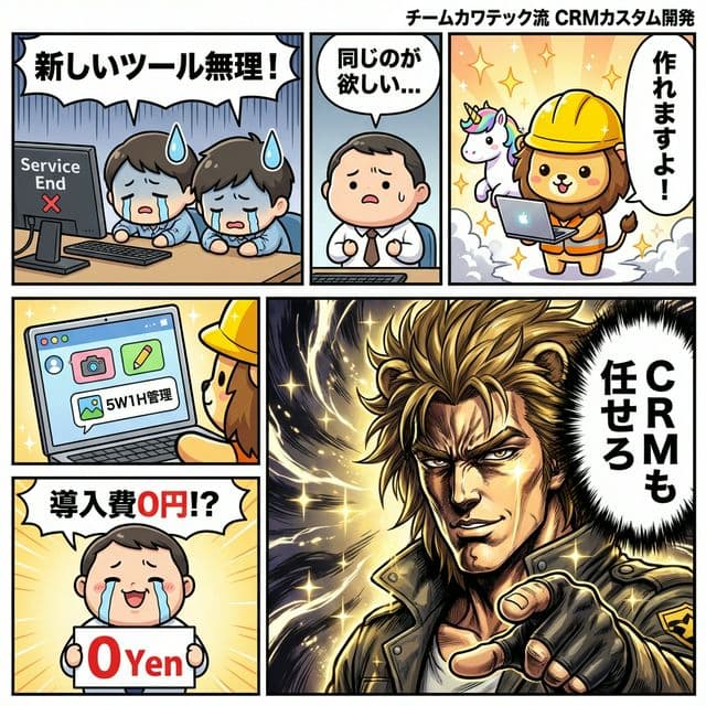 建設業向けCRM
